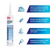 3M Marine Adhesive Sealant 5200FC, Fast Cure, White, 1 oz Tube, 12/Case 7010367674